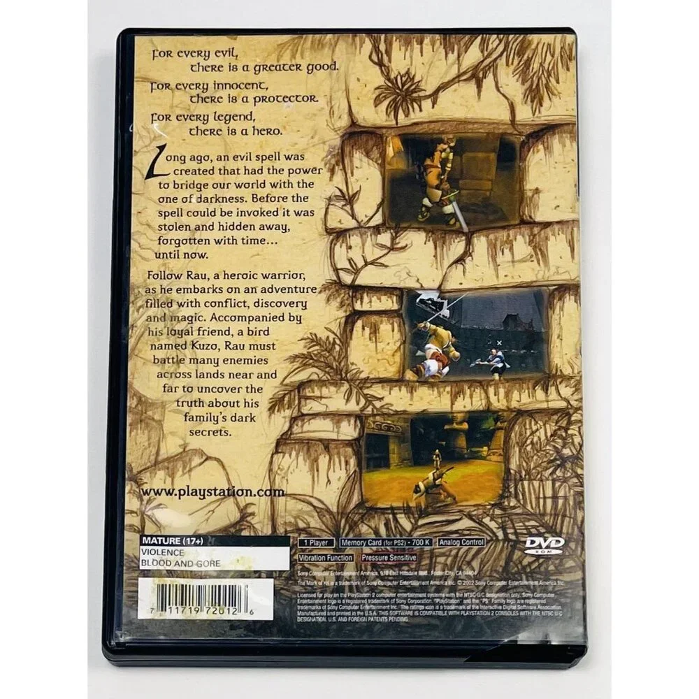 The Mark of Kri (Sony PlayStation 2, 2002) Complete CIB *Case Damage*